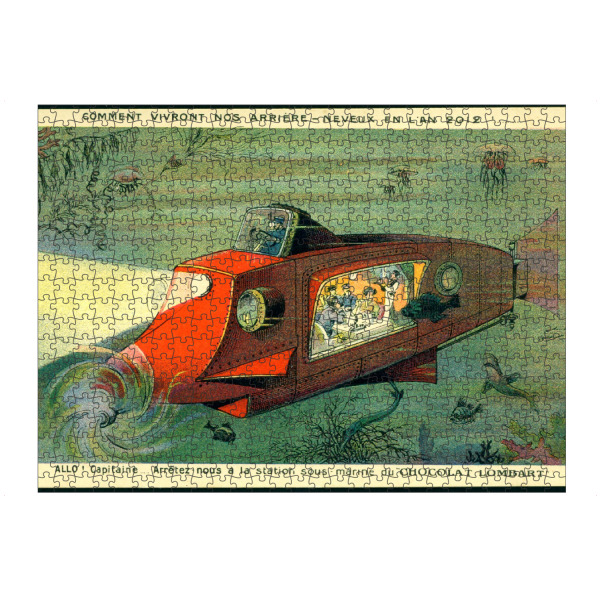 artboxONE Puzzle "Zukunftsvision - U-Boot" artboxONE - Reise,Unterwasser
