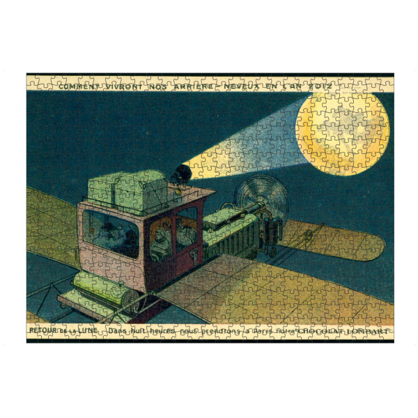 Puzzle Ravensburger "Zukunftsvision - Raumschiff" artboxONE - Reise,Architektur