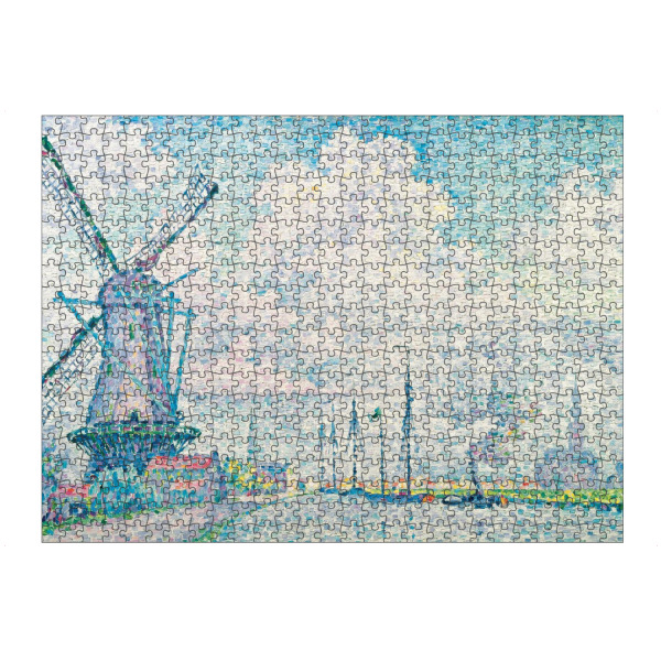 artboxONE Puzzle "Kanal in Overschie" artboxONE - Natur,Architektur