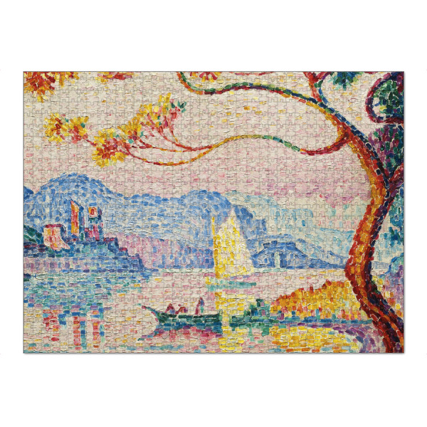 Puzzle Ravensburger "Antibes, Petit Port de Bacon" artboxONE - Natur,Reise