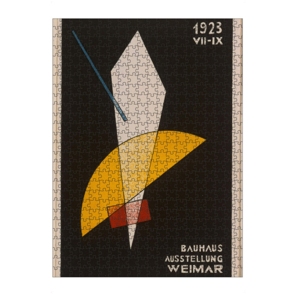 Puzzle Ravensburger "Bauhaus-Ausstellung" artboxONE - Abstrakt,Geometrie