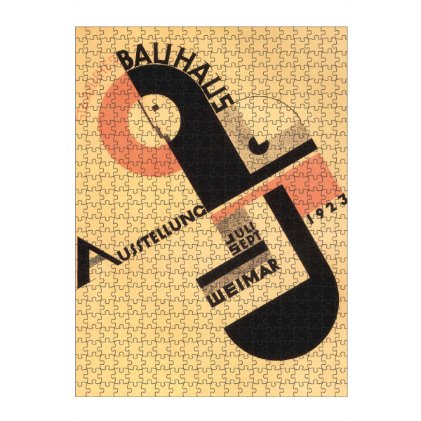 artboxONE Puzzle "Bauhaus-Ausstellung - Schmidt" artboxONE - Abstrakt,Geometrie