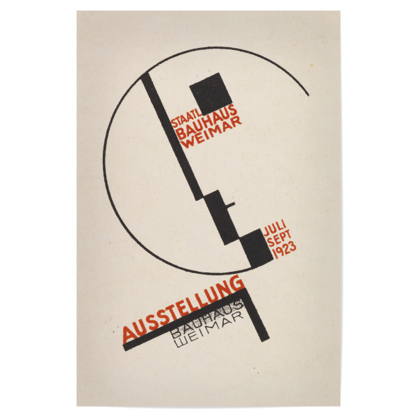 Poster "Ausstellung Bauhaus Weimar" artboxONE - Abstrakt,Geometrie