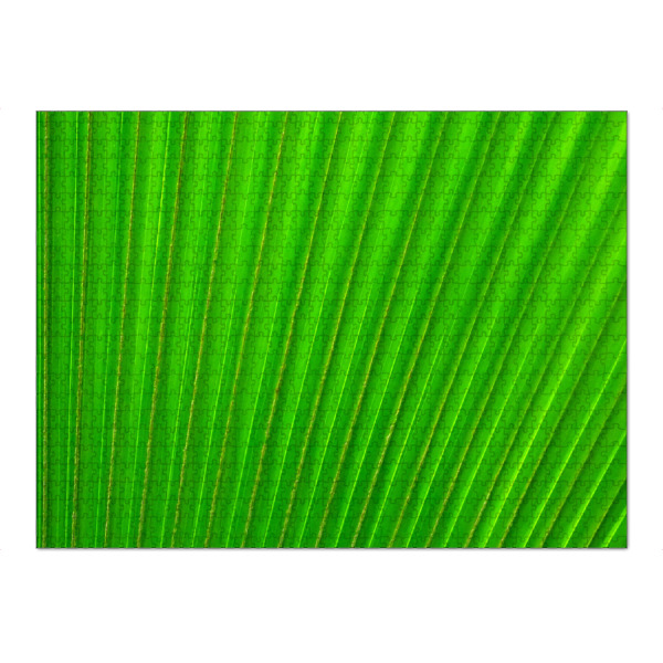 Puzzle Ravensburger "Grünes Palmenblatt" artboxONE - Natur,Floral,Reise / Strand und Meer,Reise / Afrika,Reise / Länder