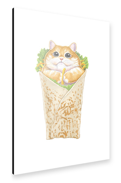 Alu-Dibond "Schawarmau" 30x20 cm artboxONE