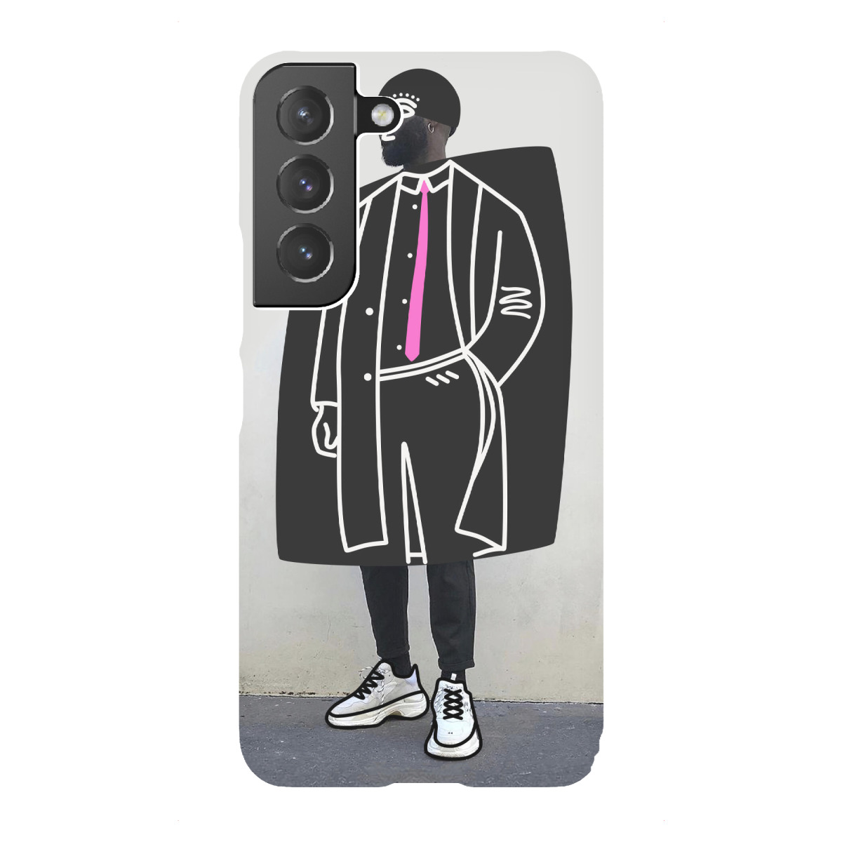 Samsung Galaxy "Der Gentleman" Premium-Case Handyhülle artboxONE