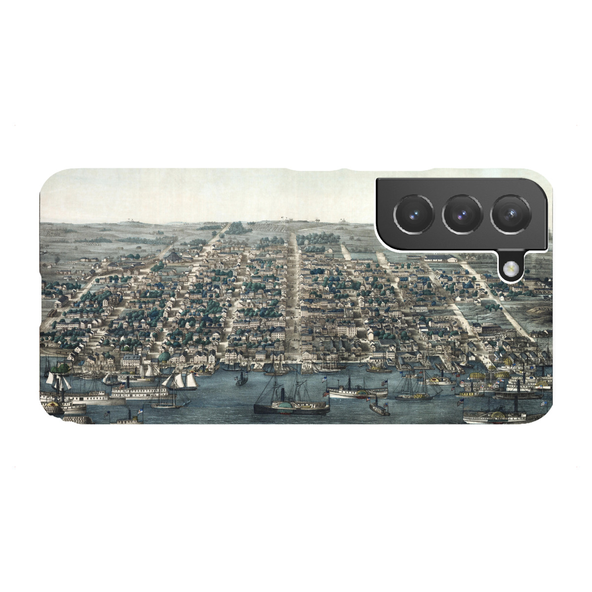 "Map of Alexandria - Virginia"für Samsung Galaxy - Premium-Case Handyhülle artboxONE