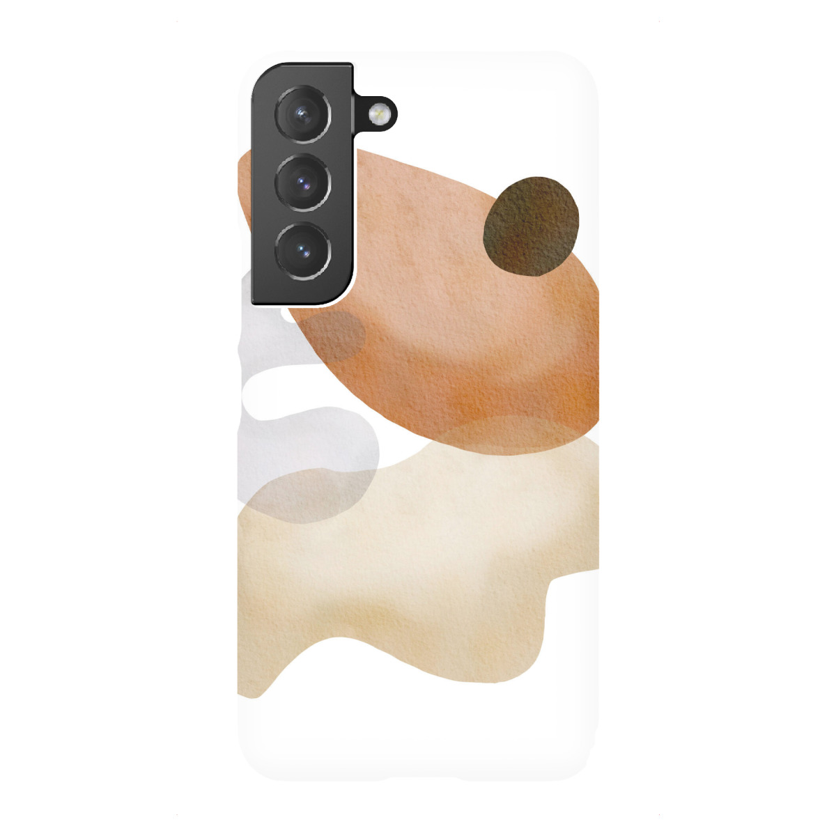 Samsung Galaxy "Beige Abstract Geometric" Premium-Case Handyhülle artboxONE