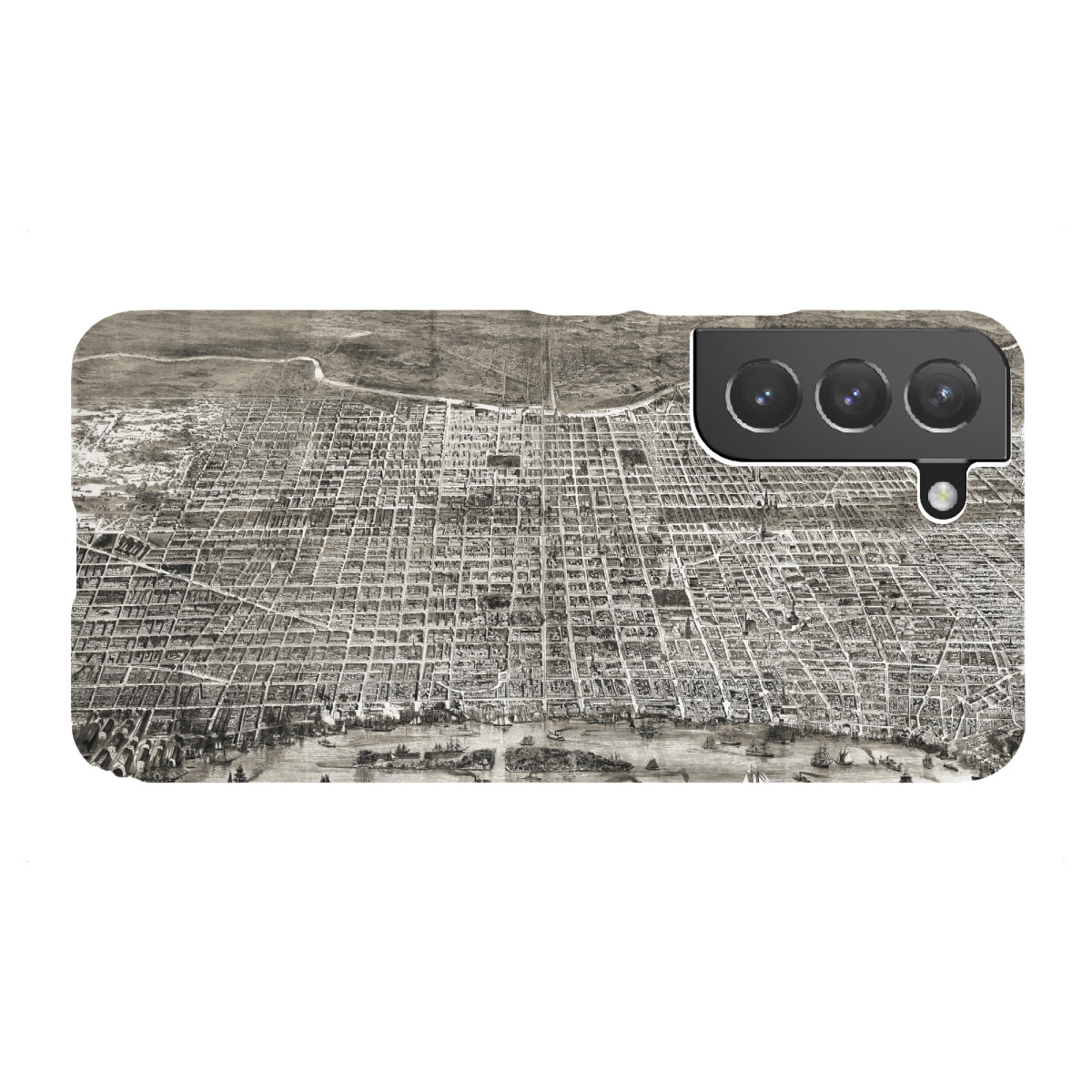 Samsung Galaxy "Philadelphia-Karte" Premium-Case Handyhülle artboxONE