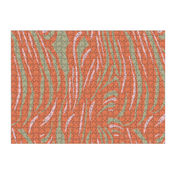 artboxONE Puzzle "Zebra Safari Style" artboxONE - Natur,Tiere,Abstrakt