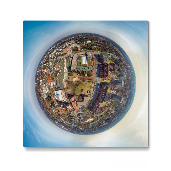 Galerie-Print "Hamburg-Eidelstedt, Planet" 30x30 cm artboxONE