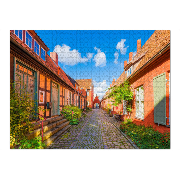 Puzzle Ravensburger "Die Altstadt von Stralsund" artboxONE - Städte