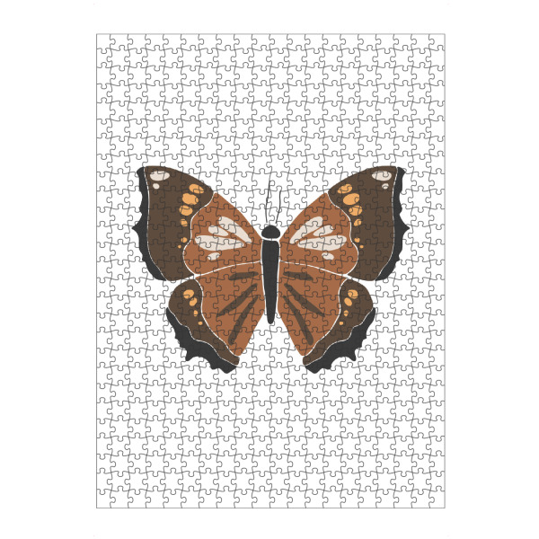Puzzle Ravensburger "Boho-Schmetterling" artboxONE - Tiere - Boho,Schmetterling,Insektenkunst,Insekt,Tier,Bedruckbar,Einzigartig,Design,Kunst