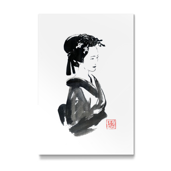 Galerie-Print "Schöne Geisha" 30x20 cm artboxONE