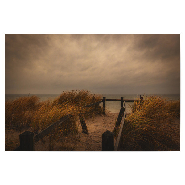 Poster "Ostsee Meerblick bei Graal-Müritz" artboxONE - Natur,Reise,Reise / Strand und Meer