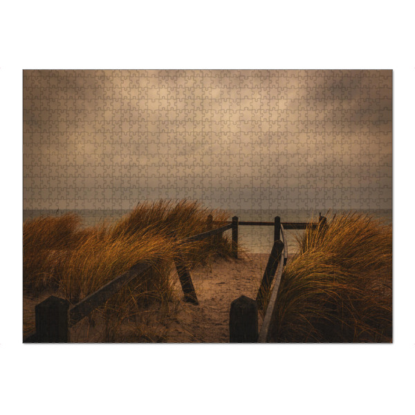 Puzzle Ravensburger "Ostsee Meerblick bei Graal-Müritz" artboxONE - Natur,Reise,Reise / Strand und Meer