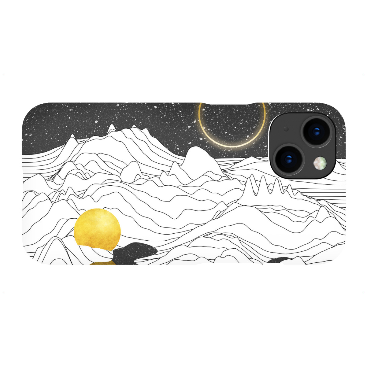 "Mono zwei Monde"für iPhone - Premium-Case Handyhülle artboxONE