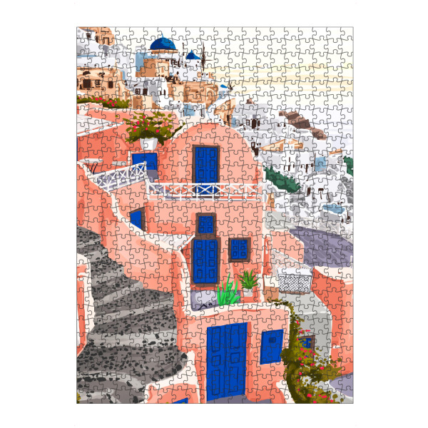 artboxONE Puzzle "Santorini Greece Architecture" artboxONE - Städte,Architektur