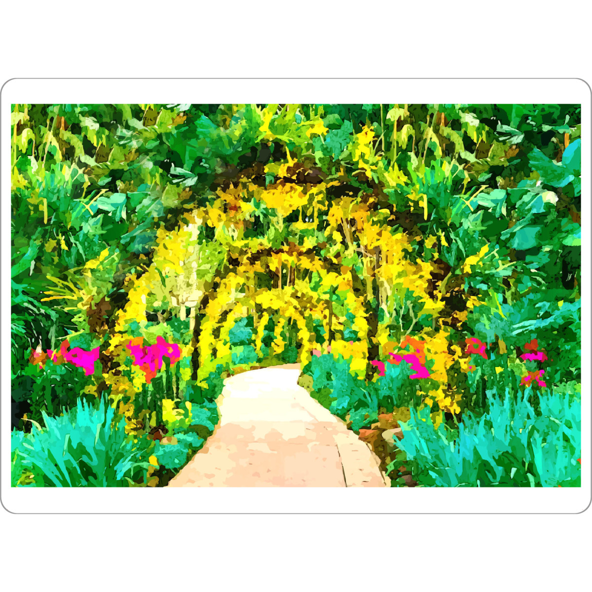 Tischset "Beginn von etwas Schönem" artboxONE - Natur,Floral