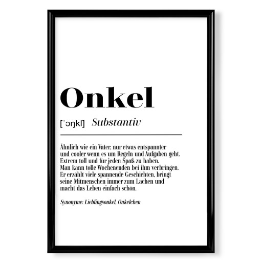 Onkel Definition