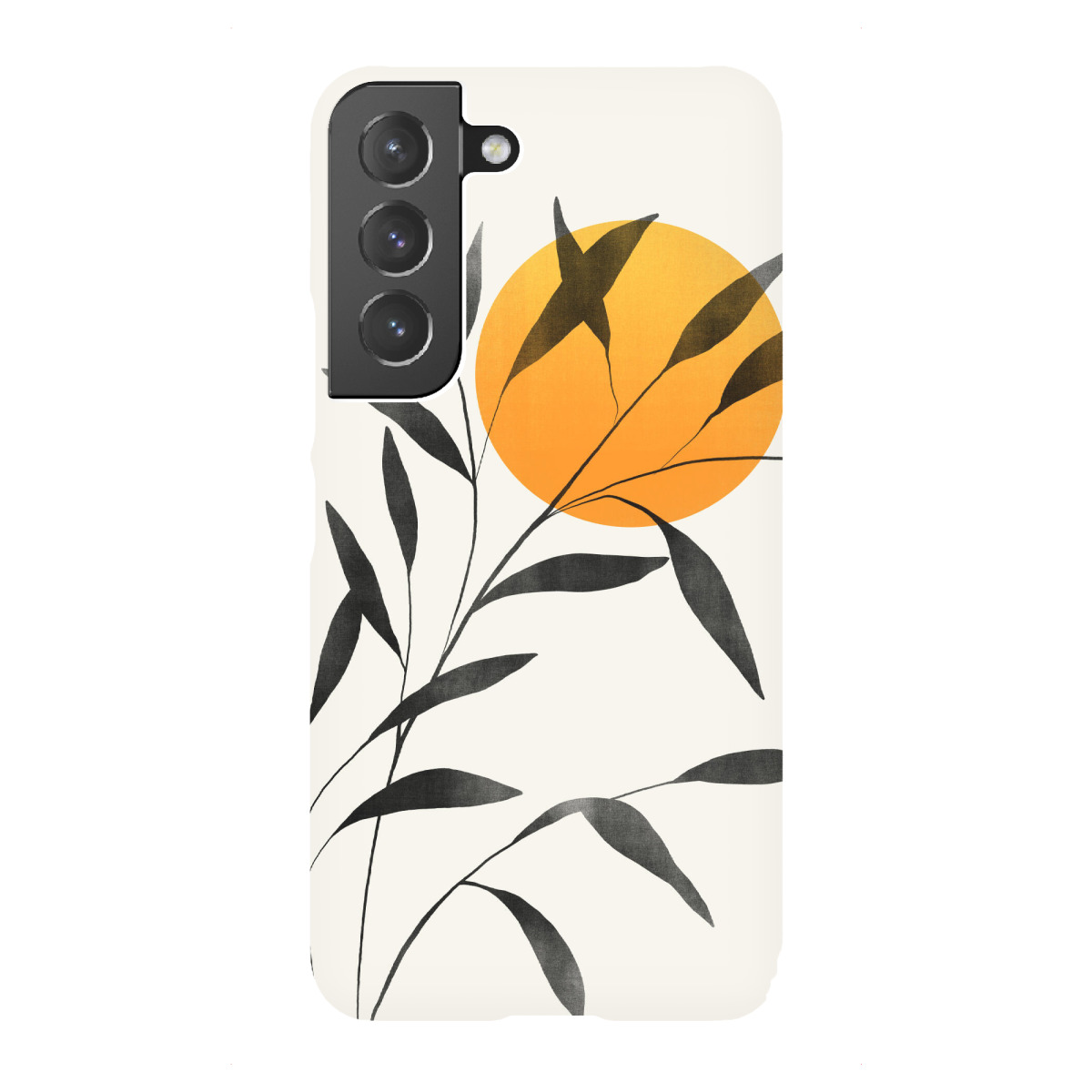 "Cats & Dotz-Leaf and Sunset"für Samsung Galaxy - Premium-Case Handyhülle artboxONE