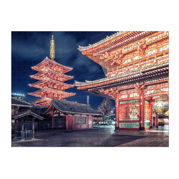 artboxONE Puzzle "Tokyos Architektur" artboxONE - Städte,Reise,Architektur,Reise / Asien,Städte / Tokio