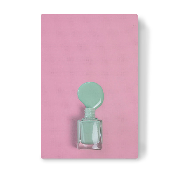 Leinwandbild "Nagellack rosa mint" artboxONE - Fashion