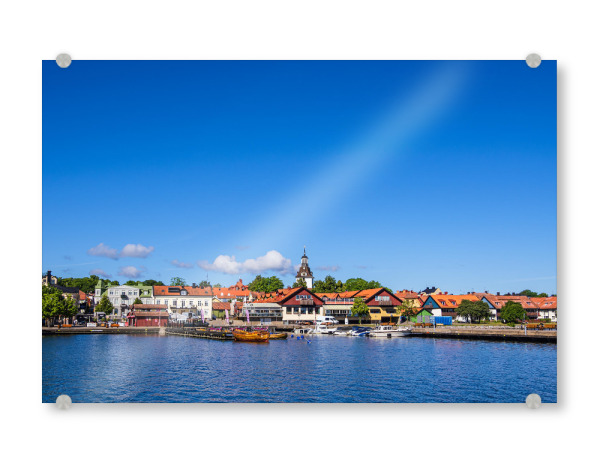 Acrylglasbild "Ostsee, Västervik, Himmel" artboxONE - Natur,Reise,Architektur,Reise / Strand und Meer,Reise / Länder