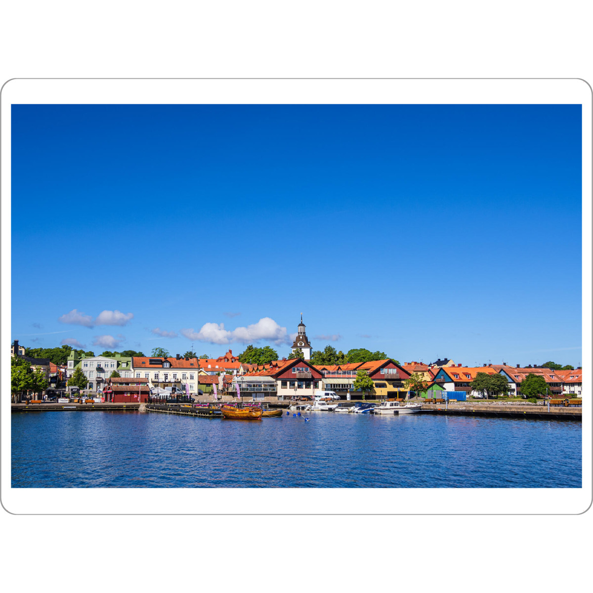 Tischset "Ostsee, Västervik, Himmel" artboxONE - Natur,Reise,Architektur,Reise / Strand und Meer,Reise / Länder