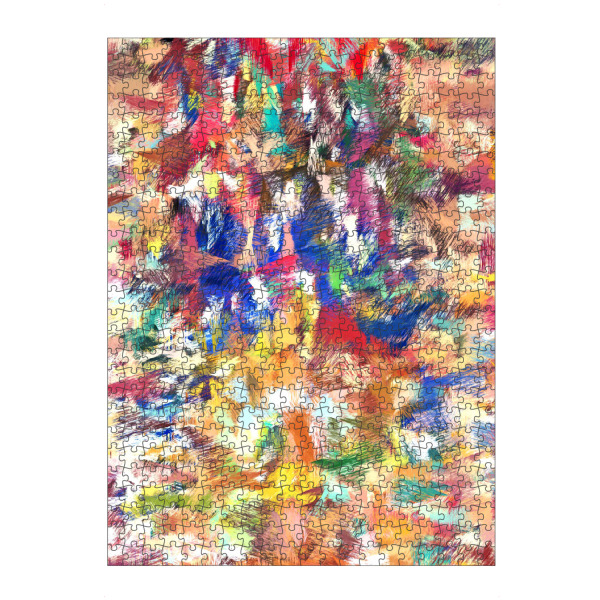 Puzzle Ravensburger "Tierinstinkt" artboxONE - Abstrakt