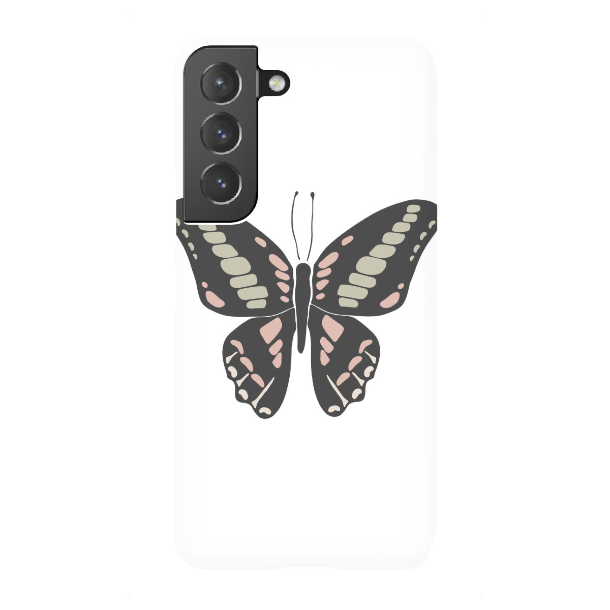 "Boho-Schmetterling-Design-Kunst"für Samsung Galaxy - Premium-Case Handyhülle artboxONE