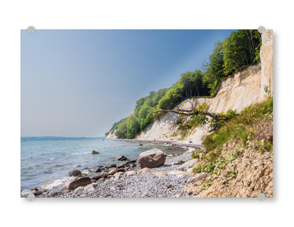 Acrylglasbild "Rügen, Kreidefelsen und Küste" artboxONE - Natur,Reise,Reise / Strand und Meer