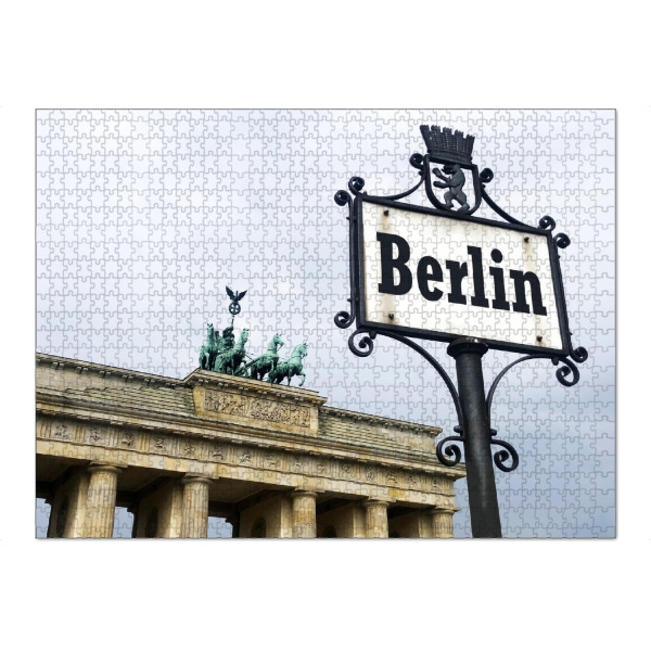 Puzzle Ravensburger "Brandenburger Tor in Stadt Berlin" artboxONE - Städte / Berlin,Architektur