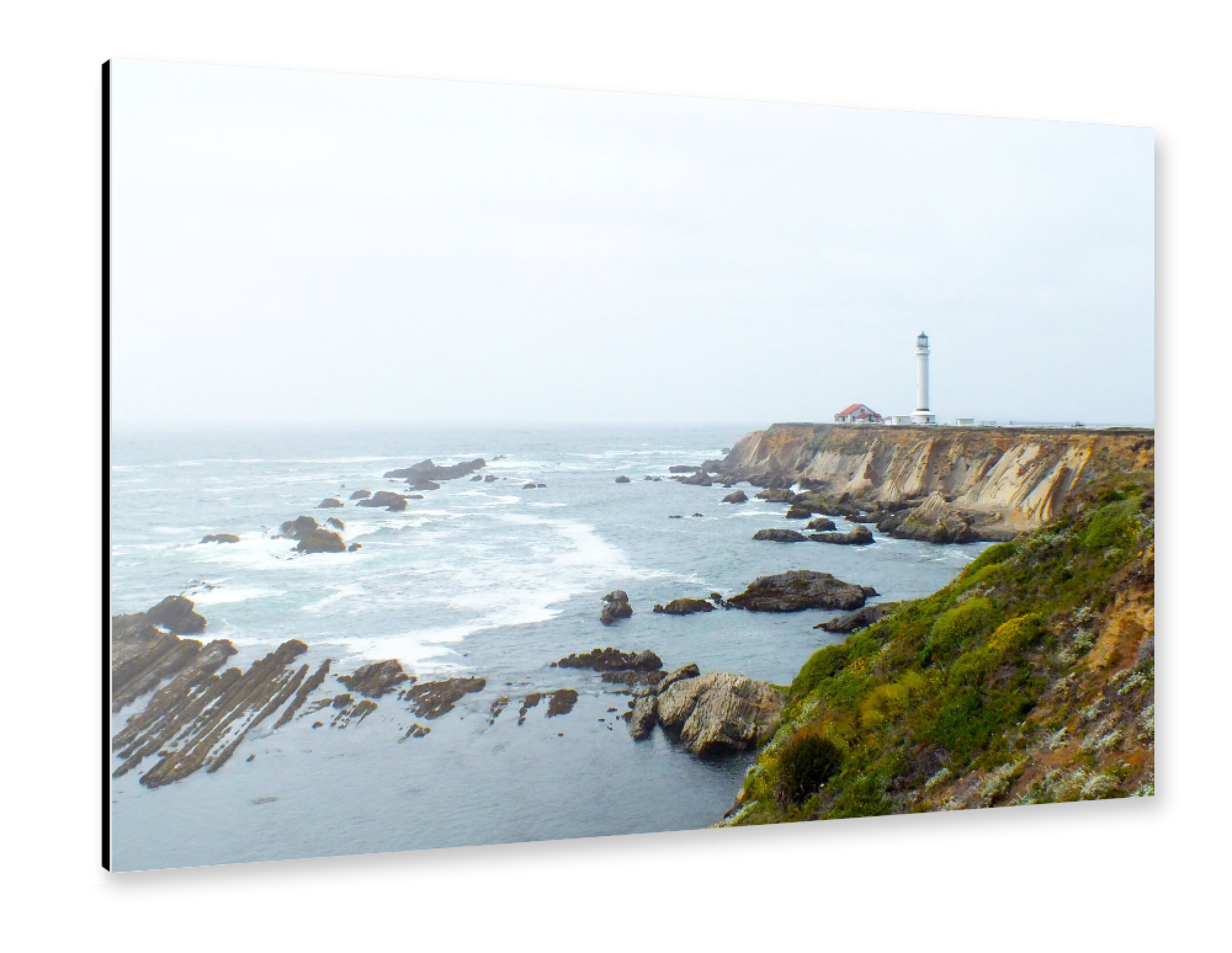 Alu-Dibond "Point Arena Lighthouse" 75x50 cm artboxONE