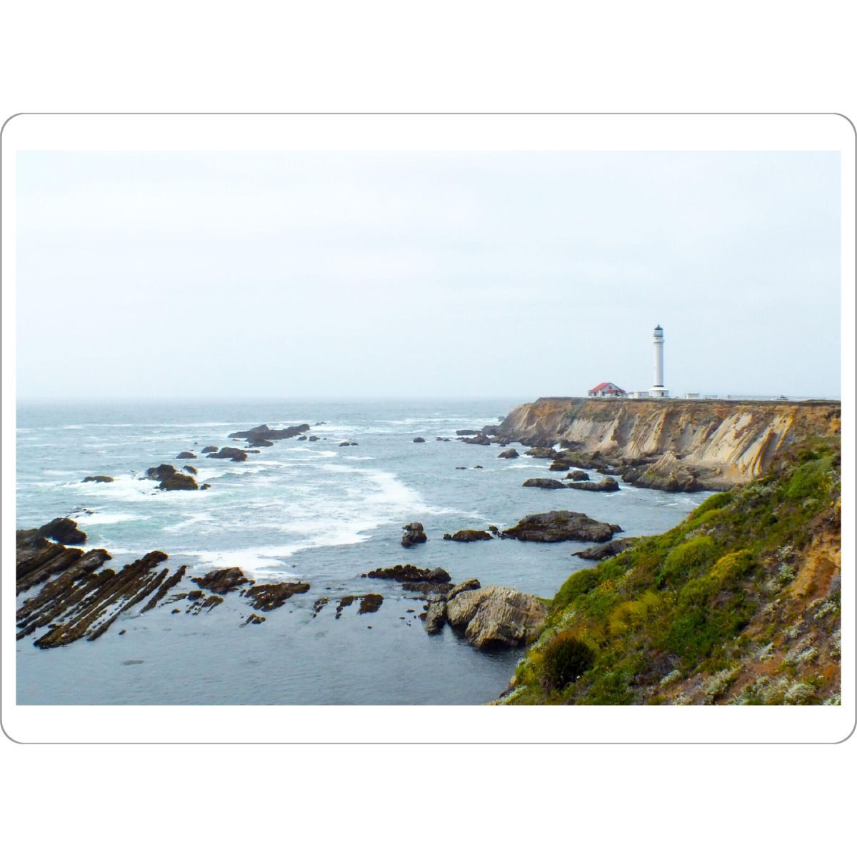 Tischset "Point Arena Lighthouse" artboxONE - Reise,Reise / Strand und Meer,Reise / Länder