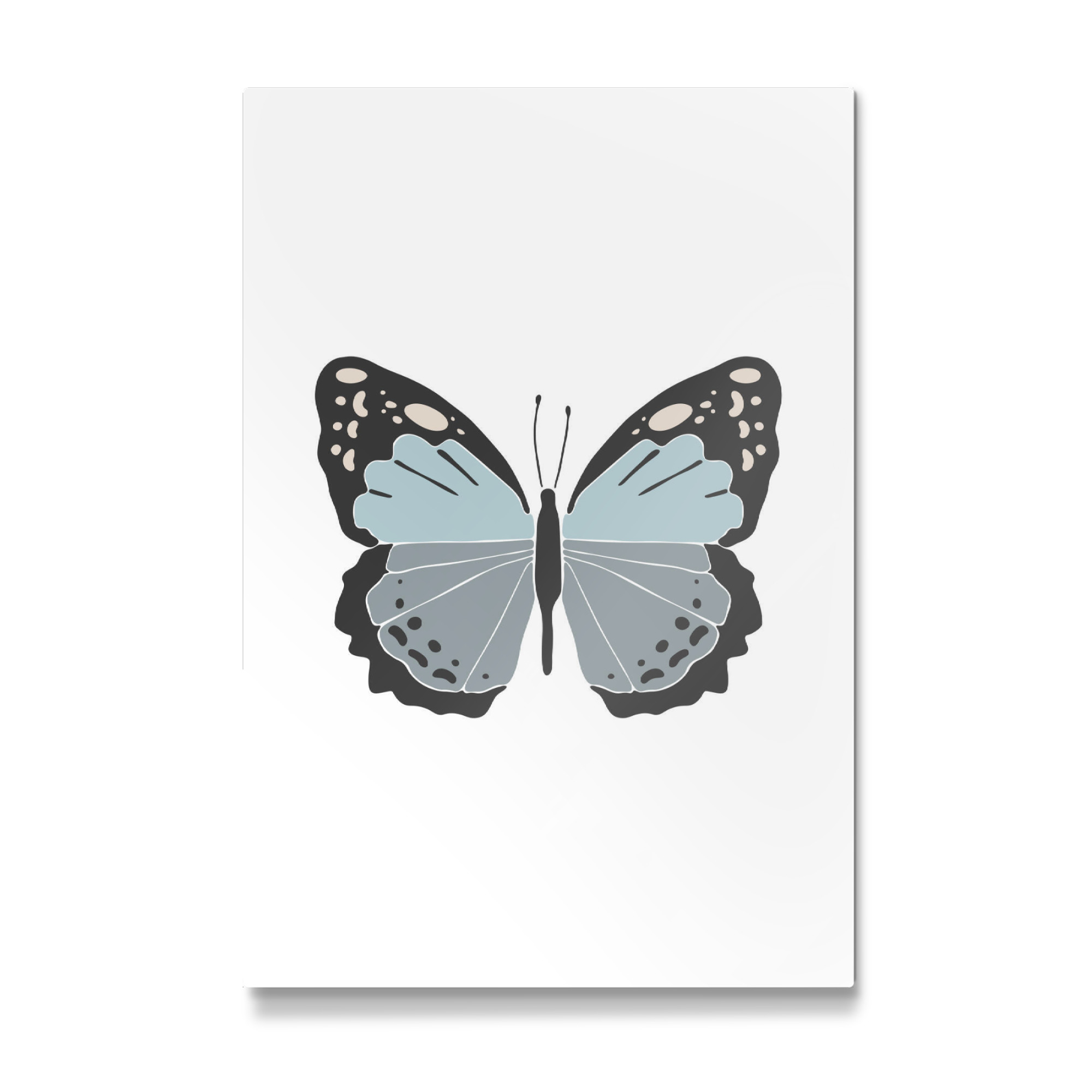 Galerie-Print "Blaue Schmetterlingskunst" 75x50 cm artboxONE