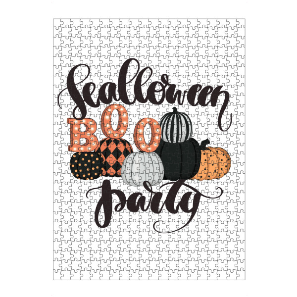 Puzzle Ravensburger "Halloween Party" artboxONE - Typografie,Abstrakt,Festivals,Halloween