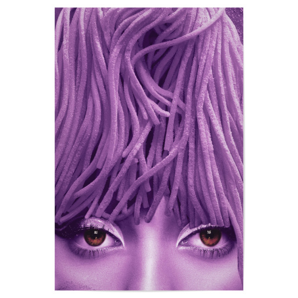 Poster 30x20 cm "Dies ist keine lila Pasta" artboxONE - Essen & Trinken,Abstrakt,Menschen