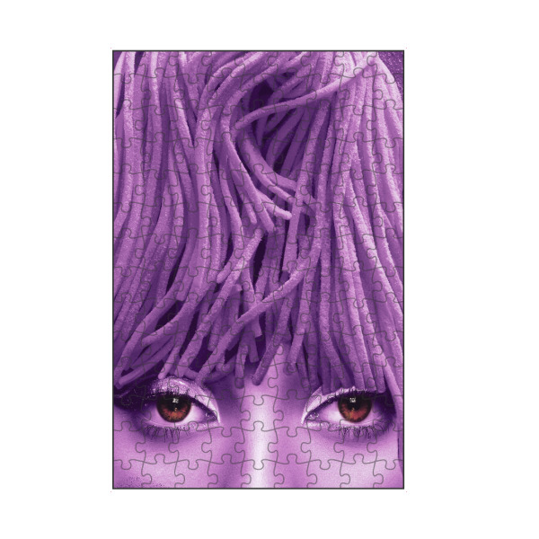 artboxONE Puzzle "Dies ist keine lila Pasta" artboxONE - Essen & Trinken,Abstrakt,Menschen