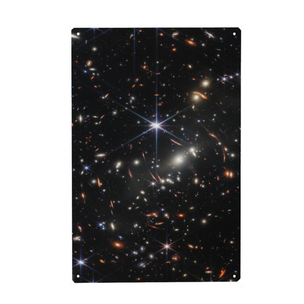 Metall Poster "Galaktische Schönheit" artboxONE - Natur,Reise,Abstrakt,Galaxy