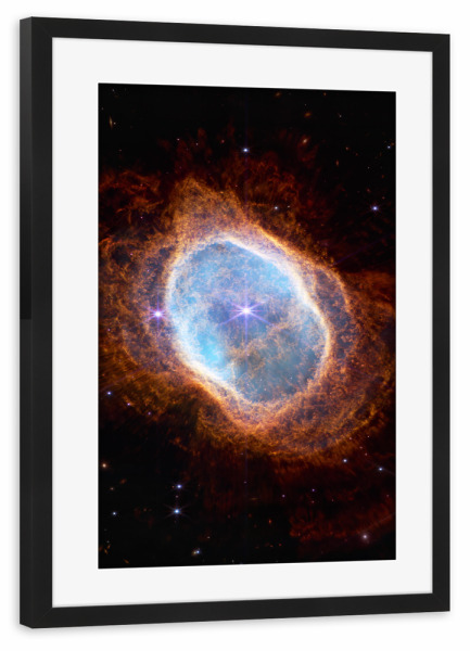 Poster mit Rahmen schwarz "Sternentod" artboxONE - Natur,Reise,Galaxy