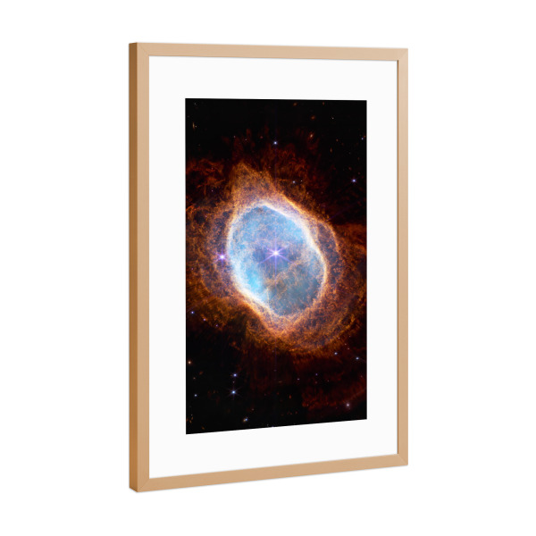 Poster mit Rahmen Kupfer "Sternentod" artboxONE - Natur,Reise,Galaxy