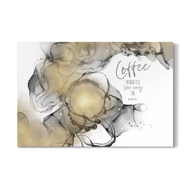 Galerie-Print "ALCOHOL INK Zu früh für Wein" 30x20 cm artboxONE