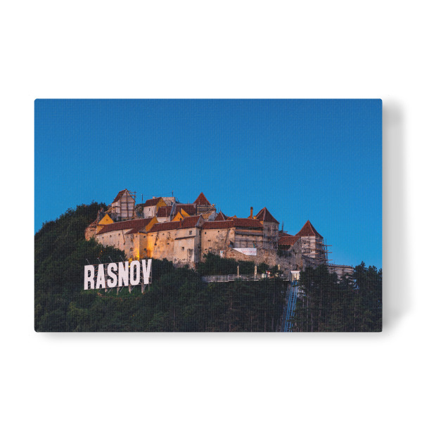 Leinwandbild "Die Bauernburg Rosenau" artboxONE - Städte,Architektur