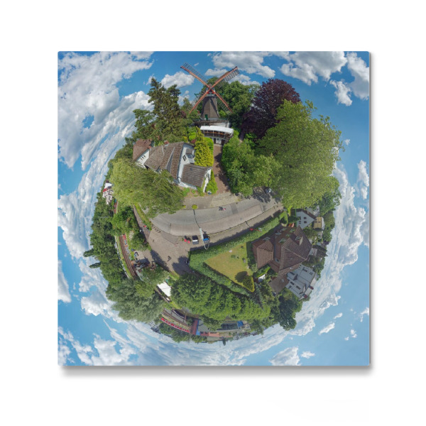 Galerie-Print "Hamburg - Bergedorfer Mühle, nah" 30x30 cm artboxONE