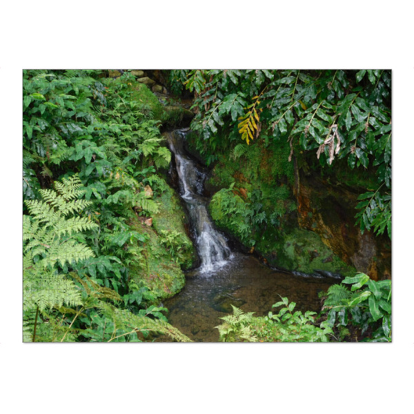 Puzzle Ravensburger "Wasserfall auf Sao Miguel" artboxONE - Natur,Reise,Reise / Länder
