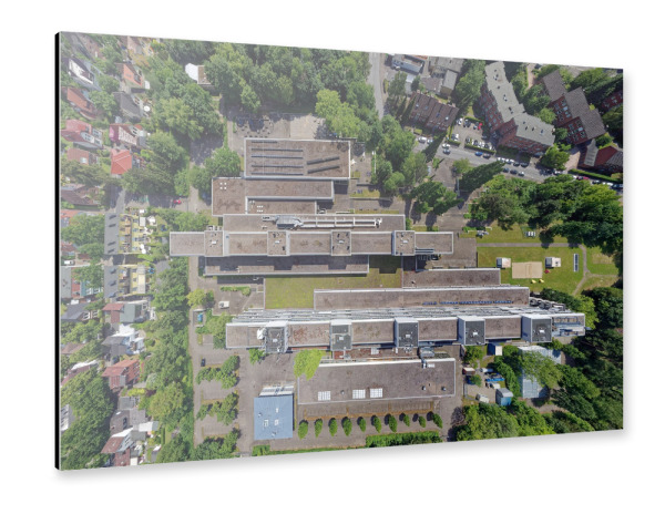 Alu-Dibond "HAW Hamburg-Bergedorf, Top" 30x20 cm artboxONE