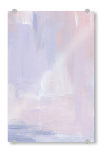 Acrylglasbild "Pastel Mood" artboxONE - Abstrakt - Pastell,Acryl textur,Acrylmalerei,Abstrakt,Himmel,Malerei