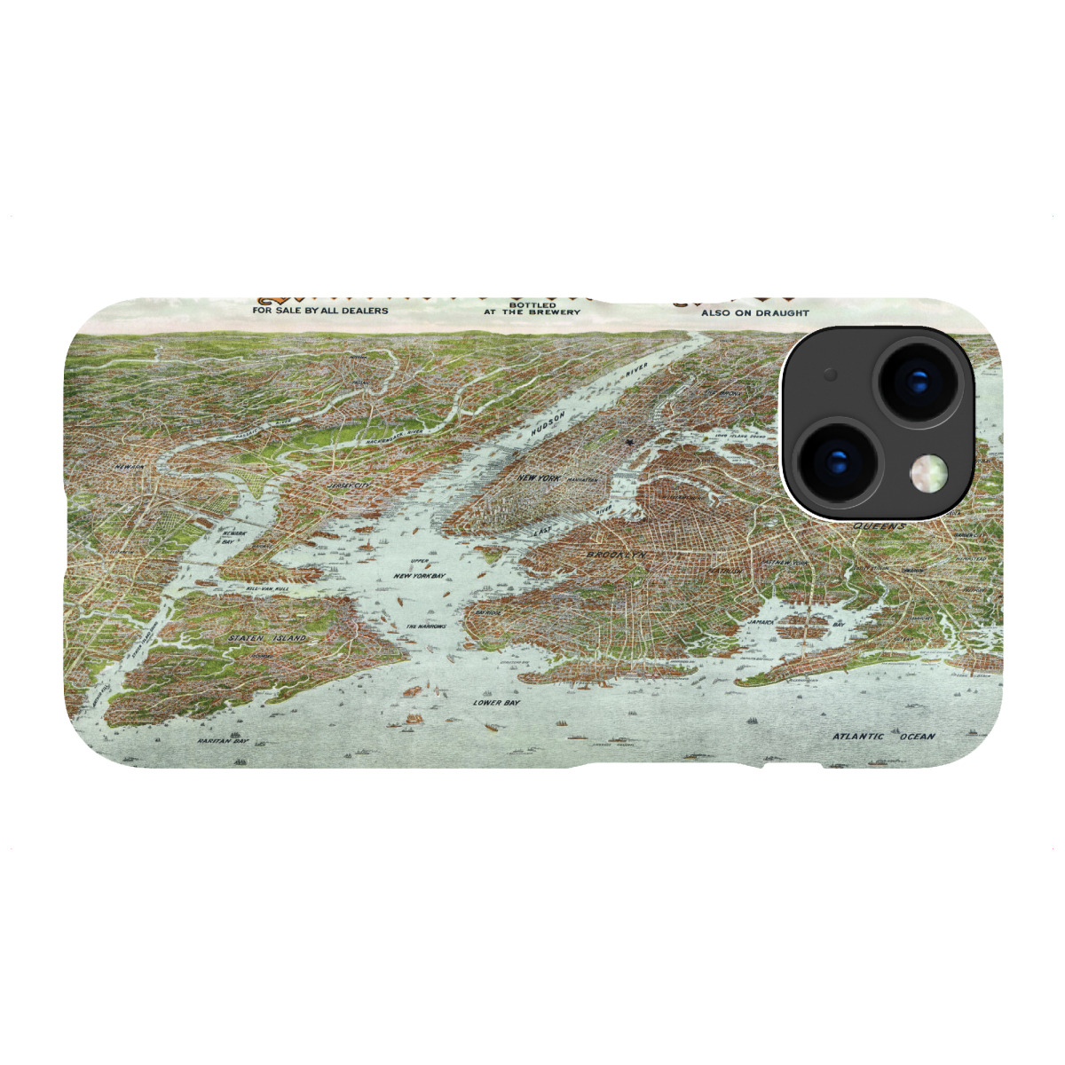 iPhone "Panoramablick auf New York City" Premium-Case Handyhülle artboxONE