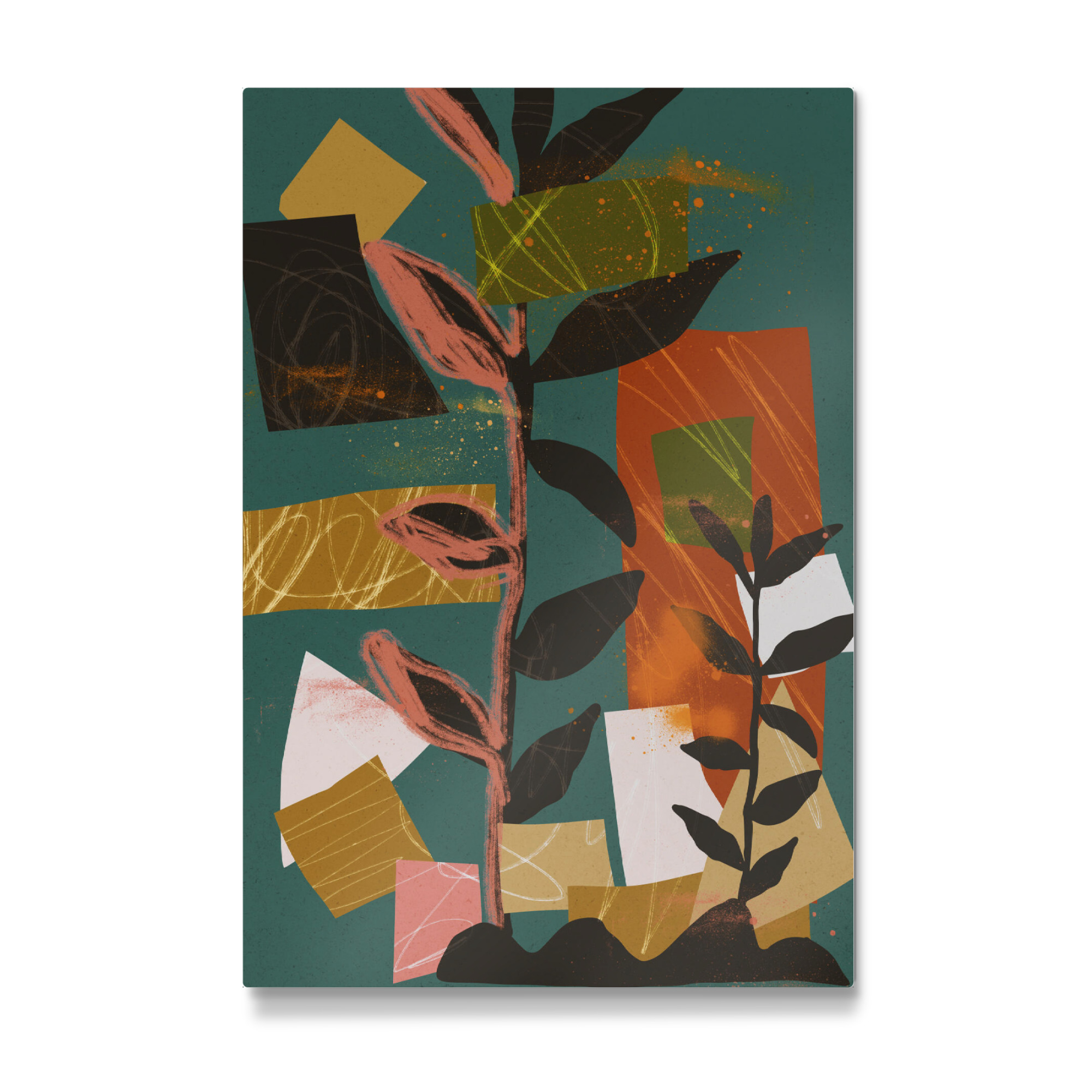 Galerie-Print "Abstract Nature Green" 75x50 cm artboxONE